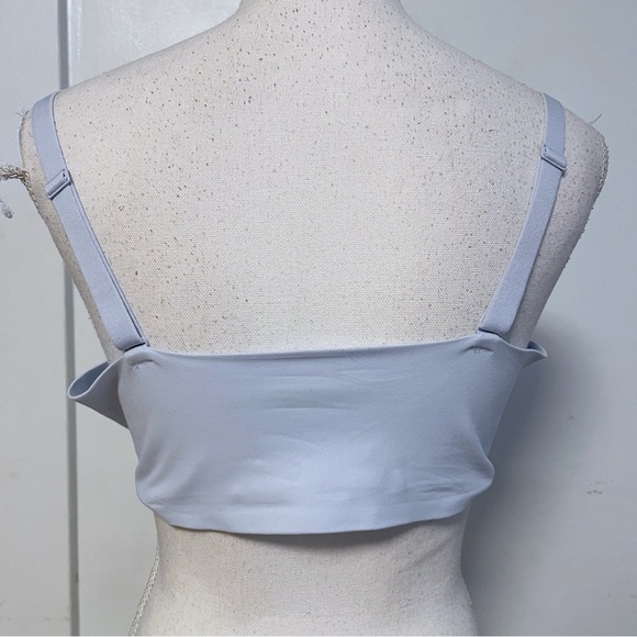 Aerie • Light Blue Lace Smoothez Pull On Bra - Picture 8 of 10